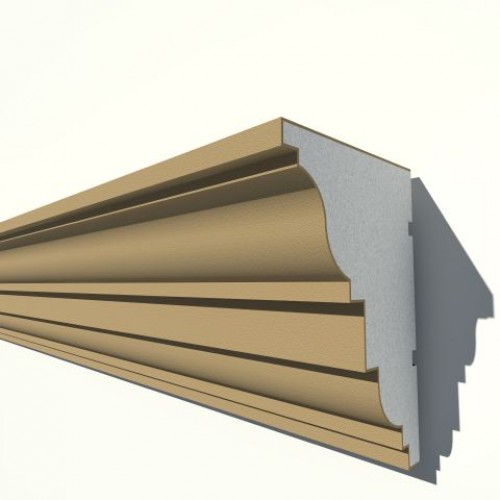 Cornisa decorativa exterior din polistiren NC114 2 Cornisa decorativa exterior din polistiren NC114 250 x 170 x 2000 mm