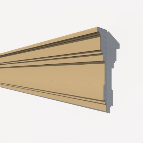 Termosistem NP22 polistiren și material compozit 530x125x2000 mm