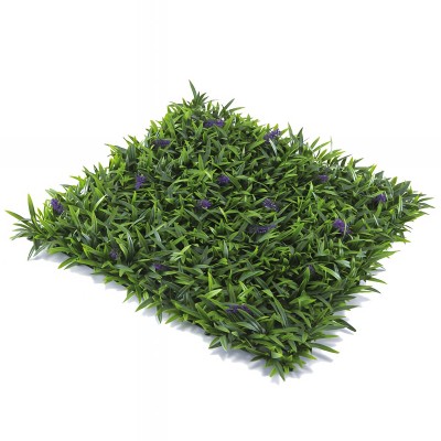 Panou Decorativ cu verdeata artificiala și Lavanda 50x50 cm