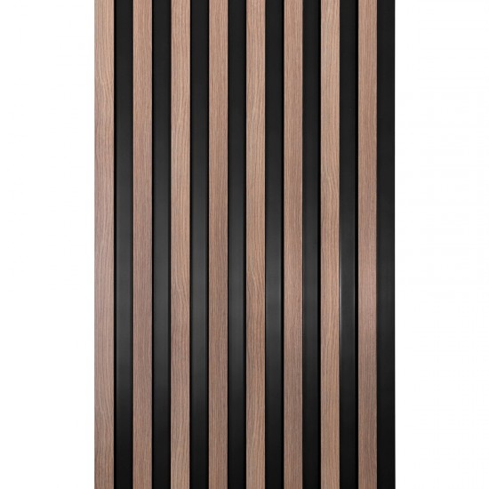 Panou Riflaj Polimer Dur L0303 (270x11,5x2 cm) – Stejar Gri & Efect 3D