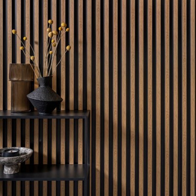 Panou Riflaj Polimer Dur 3D L0306T Lamelli Largo Classic Oak stejar clasic 2x11.5x200 cm MARDOM DECOR