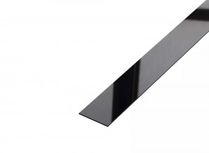 Profil platbanda inox negru oglinda 30x0.6x2700 mm