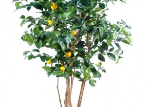 Copac artificial, lămâi verde - 180 cm