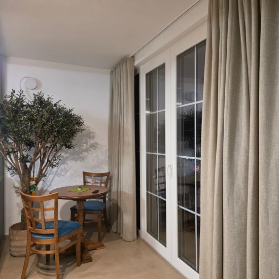 Copac maslin artificial, verde, gigant, 185 cm