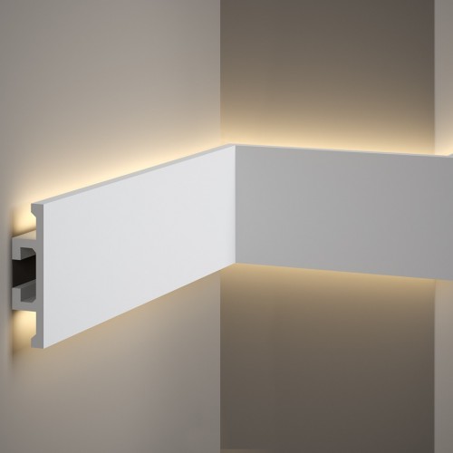 Brau Decorativ Minimalist cu LED de Perete QL017 1 Brau Decorativ Minimalist cu LED de Perete QL017 10x2.5x200 cm