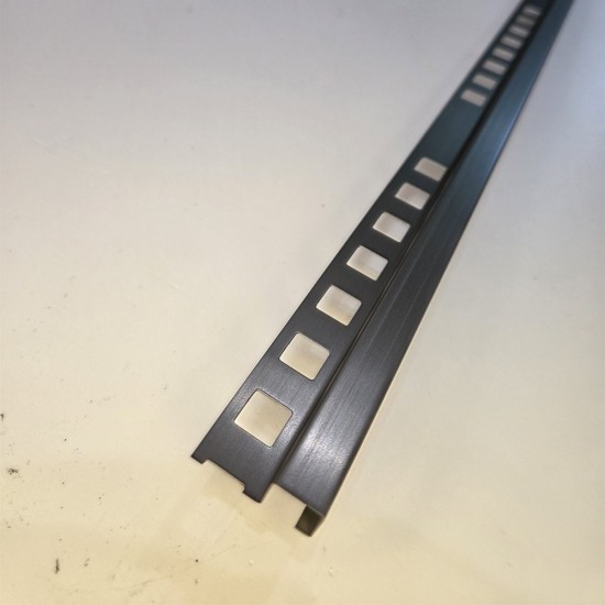 Profil colt exterior 12 x 12 mm inox patrat gresie faianta auriu antic Profil colt exterior 12 x 12 mm inox patrat gresie faianta auriu antic