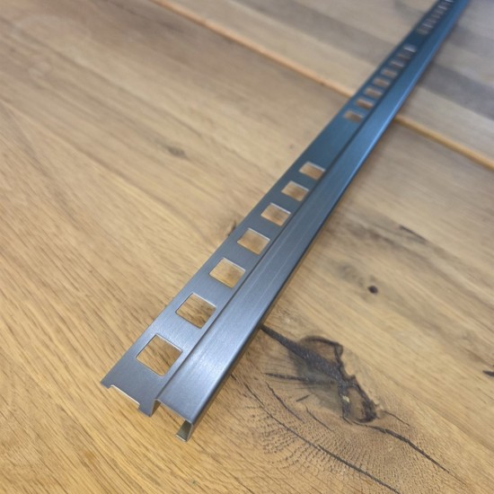 Profil colt exterior 12 x 12 mm inox patrat gresie faianta auriu antic Profil colt exterior 12 x 12 mm inox patrat gresie faianta auriu antic