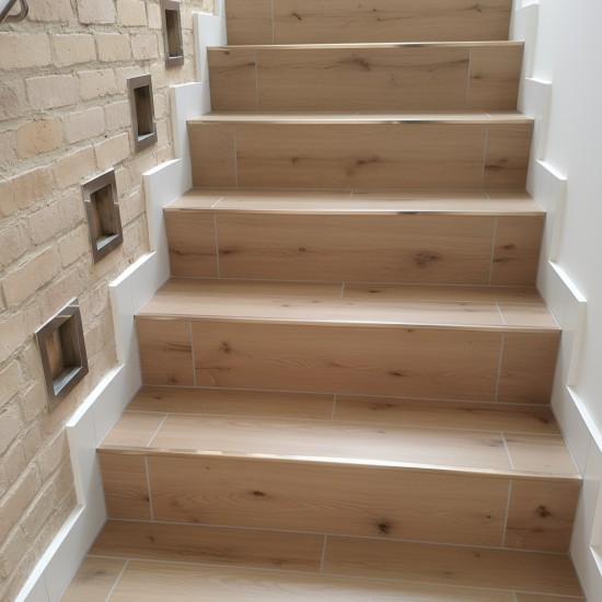 Profil terminatie patrat pentru gresie si faianta inox cupru lucios 12 x 12 x 2700 mm