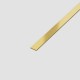 Platbanda Inox Auriu Mat 10 mm x 0.6 mm x 2700 mm Platbanda Inox Auriu Mat 10 mm x 0.6 mm x 2700 mm