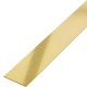 Platbanda inox auriu periat 30 mm x 0.6 mm x 2700 mm