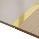 Platbanda Inox Auriu Mat 25 mm X 2700 mm X 0.6 mm Platbanda Inox Auriu Mat 25 mm X 2700 mm X 0.6 mm