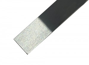 Profil platbanda negru periat (brushed) 30*0.6*2700 mm