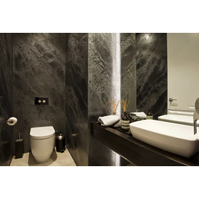 Vopsea decorativa cu efect de piatra "Pietra Spaccata"- Marmorino  Novacolor