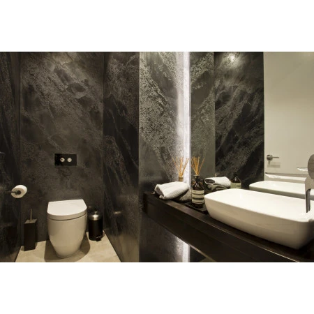 Vopsea decorativa cu efect de piatra "Pietra Spaccata"- Marmorino  Novacolor