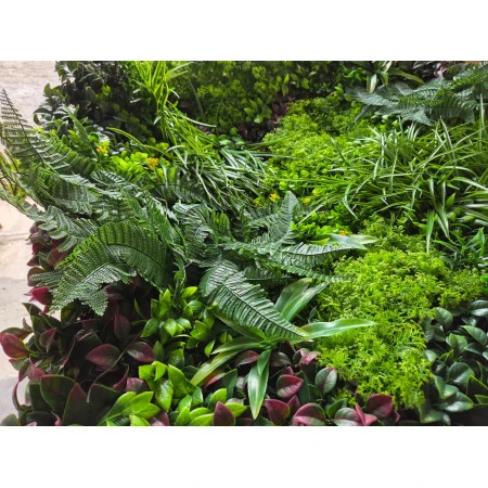 Perete verde artificial 6360 100x100 cm