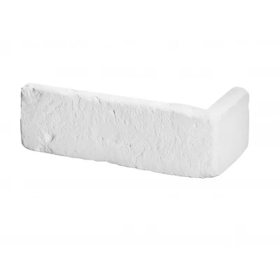 Coltar imitatie de caramida Loft 1 alb Stegu
