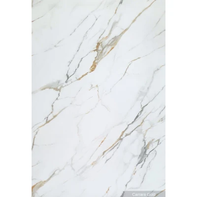 Panou Decorativ Marmură Ușoară Carrara Gold 122x244 cm Premier Decor
