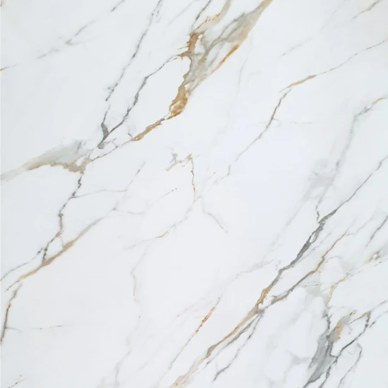 Panou Decorativ Marmură Ușoară Carrara Gold 122x244 cm