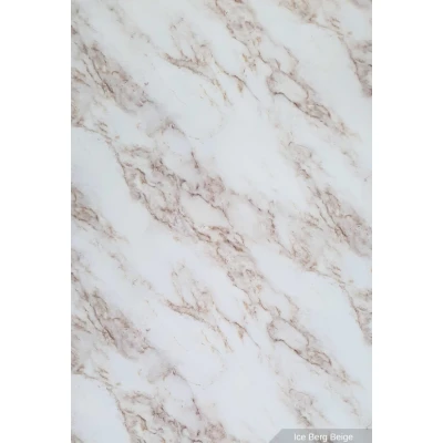 Panou Decorativ Marmură Ușoară "Ice Berg Beige" - 122x244 cm Lite Stone Premier Decor