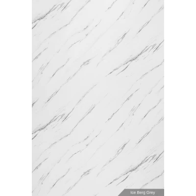 Panou Decorativ Marmură Ușoară "Ice Berg Gray" - 122x244 cm Premier Decor