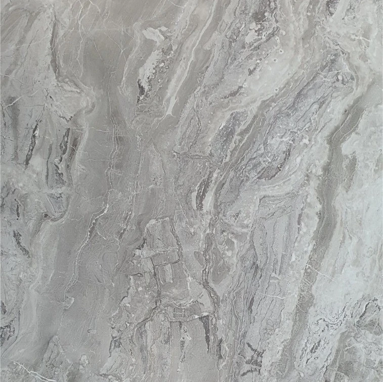 Panou Decorativ Marmură Ușoară "Marmori Grey" 122x244 cm - Eleganță Discretă