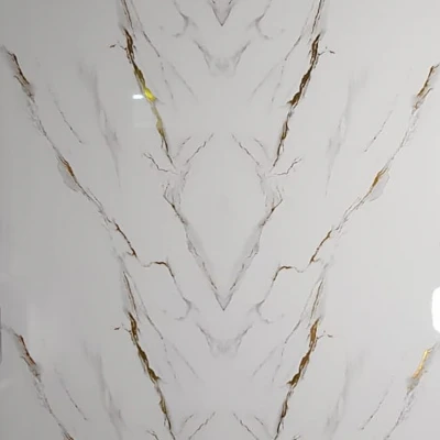Panou decorativ imitatie marmura Golden Eye 122x244 cm Premier Decor