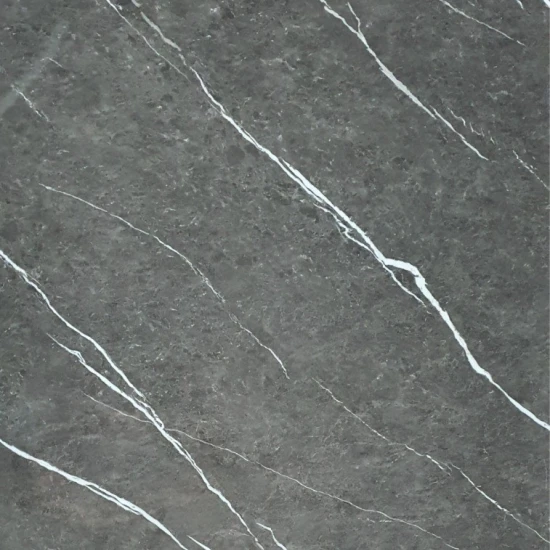 Panou Decorativ Marmură Ușoară "Nero Black" 122x244 cm - Eleganță Întunecată