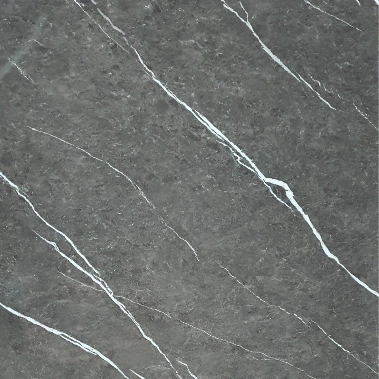 Panou Decorativ Marmură Ușoară "Nero Black" 122x244 cm - Eleganță Întunecată