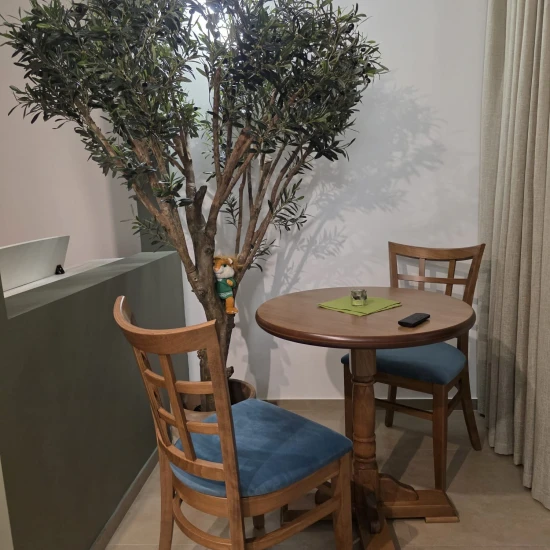 Copac maslin artificial, verde, gigant, 185 cm
