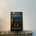 Panou prezentare, profile metalice, platbanda, dimensiuni 50x80 cm