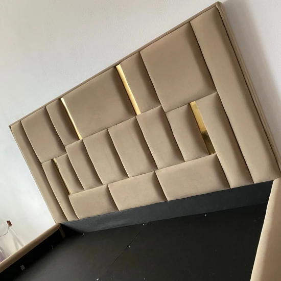 Platbanda Inox Auriu Mat 40x2700x0.6 mm - Profil Decorativ Premier Decor