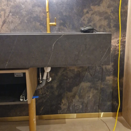 Profil U, inox, auriu periat 50x9x2700 mm