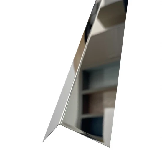 Coltar inox 50x50 mm crom lucios 2700 mm - Profil tip L