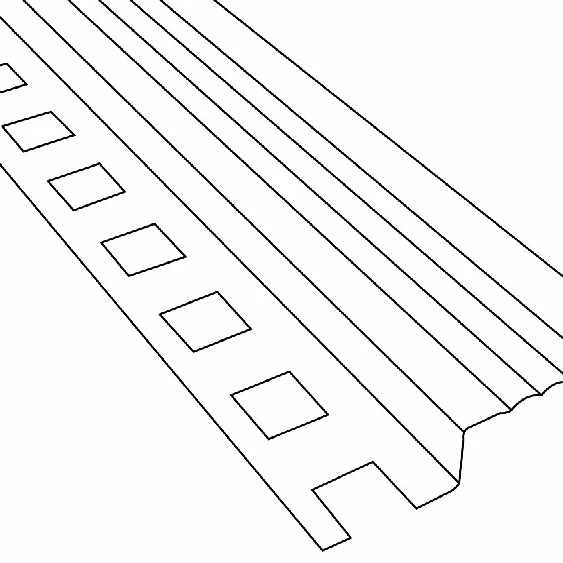 Profil inox, terminatie trepte gresie, 10x30 mm, auriu brush, antiderapant