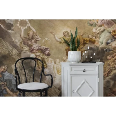 Fototapet premium, model 3d, O imagine strălucitoare a binelui A Priori, Pastel, dimensiuni pe comanda Rebel Walls