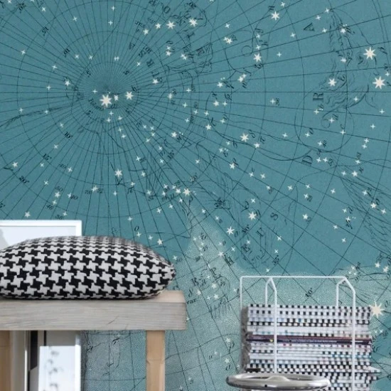 Fototapet premium, model 3d, harta constelației Atlas Of Astronomy, dimensiuni pe comanda