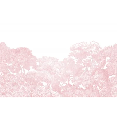 Fototapet premium, model 3d, Fototapet pentru visători, Pink, dimensiuni pe comanda Rebel Walls