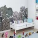 Fototapet premium, model 3d, pădure mistică Bellewood, Rainbow, Pastel, dimensiuni pe comanda