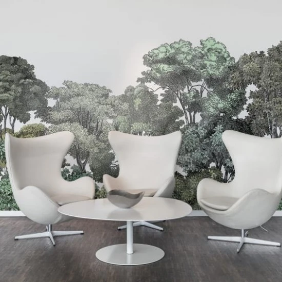 Fototapet premium, model 3d, copaci seculari, dimensiuni pe comanda