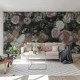 Fototapet premium, model 3d, Fototapet roz extravagant Blooming, Pastel, dimensiuni pe comanda