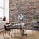 Fototapet premium, model 3d, Perete roșu de cărămidă, Brickwork, dimensiuni pe comanda