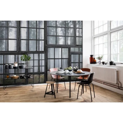 Fototapet premium, model 3d, pădurea Cabin, dimensiuni pe comanda Rebel Walls