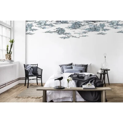 Fototapet premium, model 3d, nori delicați Cotton Skies, dimensiuni pe comanda Rebel Walls
