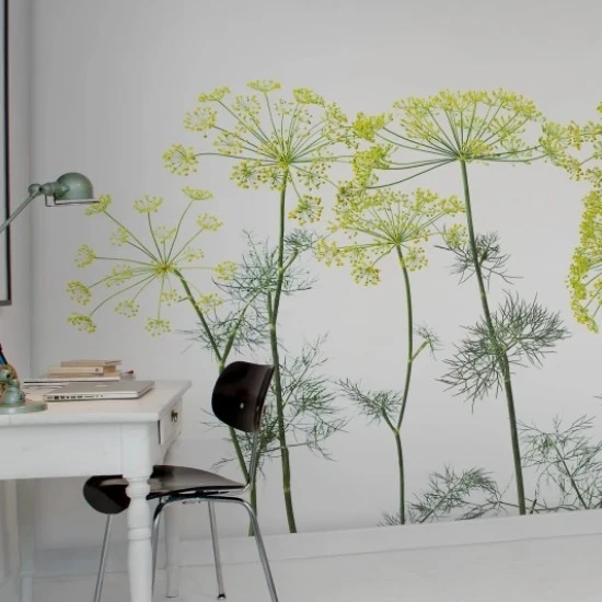 Fototapet premium, model 3d, oroane de mărar Crown Of Dill, dimensiuni pe comanda
