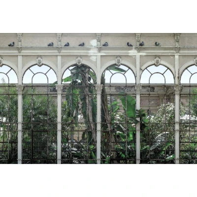 Fototapet premium, model 3d, Arcade maiestuase Dove Gardens, dimensiuni pe comanda Rebel Walls