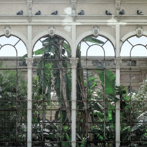 Fototapet premium, model 3d, Arcade maiestuase Dove Gardens, dimensiuni pe comanda