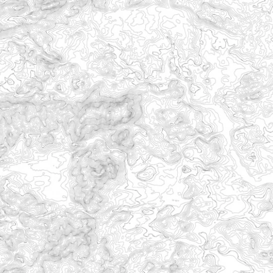 Fototapet premium, model 3d, Munți înalți Elevation Lines, White, dimensiuni pe comanda