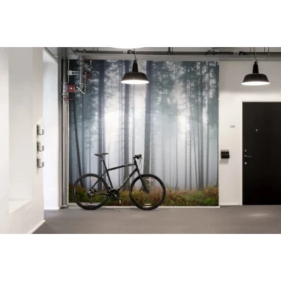 Fototapet premium, model 3d, pădurea misterioasă, Forest Glade, dimensiuni pe comanda Rebel Walls