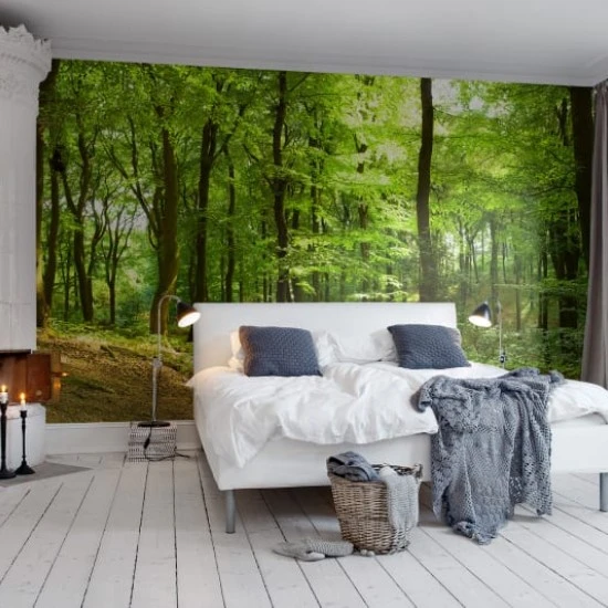 Fototapet premium, model 3d, O priveliște de neuitat Forest, dimensiuni pe comanda Fototapet premium, model 3d, O priveliște de neuitat Forest, dimensiuni pe comanda