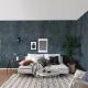 Fototapet premium, model 3d, suprafețe dramatice pentru spații extraordinare, Fresco Wall, Blue, dimensiuni pe comanda